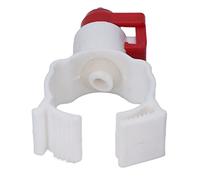 Culnflun Chicken Waterer Nipples, 20pcs Chicken Waterer Nipples, Multipurpose Feeder Poultry Duck Bird Stainless Steel Plastic Easy Install Large Scale Farm Buildings