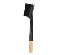 Culnflun Coffee Grinder Brush 10.4in Two Head Cleaning Brush Dual Material Long Handle Removable Design for Coffee Bean Grinder and Bar Tabletop PP PET
