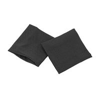 Culnflun Cooling Wristband Ice Silk Elastic Breathable Sweat Absorbing Unisex Wristband for Athletic Exercise Sports Outdoor Activities 1 Pair (Black)