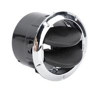 Culnflun Cubierta de ventilación de aire para tablero interior negro Rejilla de ventilación de aire acondicionado 8200212480 687608041R Reemplazo para Dacia Logan Sandero Duster (Plata)
