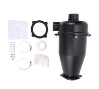 Culnflun Cyclone Dust Separator Collector Separator with Elbow Sealing Ring Universal Cyclone Separator for Wet Dry Vacuums Accessory