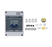 Culnflun DZ47-125Z D80 PV Combiner Box Disconnect Switch,Solar PV Combiner Box Circuit Breaker 80A 500V DC MCB Circuit Breaker with IP65 Waterproo Distribution for Solar Syst