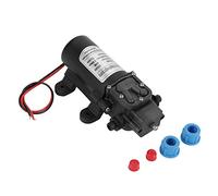 Culnflun Electric Diaphragm Self Priming Water Pump, DC24V 60W 5l Min Miniature High Pressure 50m Lift, PPS Material for Car Washing and Agricultural Spraying