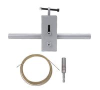 Culnflun Electric Wire Puller for Drill, Automatic Wire Threading Tool with 49.2ft Steel Rope 10mm Adapter for 3 8mm Cable, Wall Concealed Pipe Wiring Machine