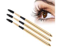 Culnflun Eyelash Brush Set, 3 Pieces Reusable Mascara Applicator Wands Eyebrow Makeup Brushes 3D Curling Slender Distinct Lashes for Daily Makeup Beauty Salon Use