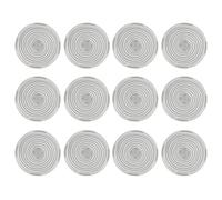 Culnflun Fight Controller Key Cover Matches Replacement Cap, Abs Cross Top Cap Accessory Fits Fighting Box Diy with 20.2mm Outer Dimension Layout (White)