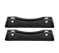 Culnflun Filament Spool Holde, 2Pcs 3D Printer Spool Stand with Bearing Design Arc T Shaped Chassis Universal for 3D Printers