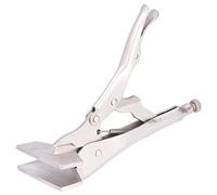 Culnflun Flat Locking Pliers, 8 Inches Steel Grip Adjustable Head Vise, Clamp Welding Parts Connection Labor-saving Lever Flat Locking Pliers (With Bubble Wrap)