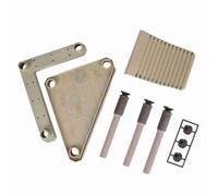 Culnflun Floating Platform Pier with Ramp Ladder Terrarium Tank Ornament Plastic Floating Flat for Small Medium Turtles Frogs Salamanders 21x18.5x15x14.5cm