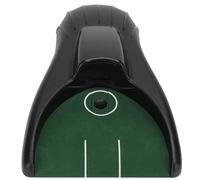 Culnflun Golf Putting Return Machine Electric Automatic Ball Return Device Gravity Sensor Golf Practice Aids Tool for Home Office Training Green Plastic 14.5cm Opening