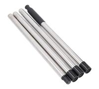 Culnflun Gutter Cleaning Pole, Telescopic 2ft~2.8ft, Aluminum Leaf Sweeping Tool, Special Tool for Eaves Drainage, 3/4 Inch Standard Universal Threaded Connector, Fits Most Telescopic Brush Poles