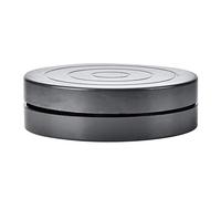 Culnflun Handmade Craft Clay Ceramic Pottery Sculpture Turntable Tool Durable Plastic Double Sided Rotating Base for Small Ceramic Works Students Art Projects 11.5cm 17.8cm (Diameter 11.5)