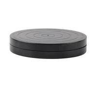 Culnflun Handmade Craft Clay Ceramic Pottery Sculpture Turntable Tool Durable Plastic Double Sided Rotating Base for Small Ceramic Works Students Art Projects 11.5cm 17.8cm (Diameter 17.8)