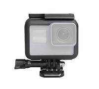 Culnflun Housing Case, Action Camera Frame Housing, Housing Frame Mount Compatible, Protective Frame Case Shell for 5/6/7 Action Camera Accessories with Base and Screw