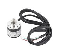 Culnflun Incremental Rotation Encoder, 600P/R Magnetoelectric Rotation Encoder AB 2 Phases Output 6mm Shaft for Industrial Automation Equipment and Student Robotics Projects
