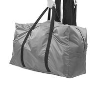 Culnflun Large Foldable Storage Carry Bag Waterproof Durable Handbag Accessory for Canoeing Inflatable Boat Gray Polyester 75x45x30cm