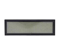 Culnflun LED Name Badge Scrolling Message Tag Chinese 4 Character Sign Display with Multiple Display Modes Long Life for Business Events Restaurants ABS Blue Yellow White 93x30x6mm (White)