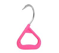 Culnflun Log Lifting Hook, Pulp Hook, Chrome Plated Steel with Comfortable Grip, Manual Log Rotating Tool for Firewood, Woodworking, Garden, 9.84x6.18 In