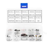 Culnflun Micro Momentary Tactile Push Button Switch Tact Assortment 250Pcs Tactile Push Button Micro Switch Assortment Multi Purpose High Precision Mechanism Design