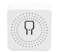 Culnflun Mini Smart Wifi Switch Module Diy Control de luz en el hogar 16A AC100240V 50/60Hz Mundial Montada para Smart Home Automation ABS White