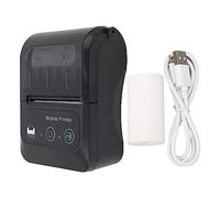 Culnflun Mini Thermal Ticket Printer 58mm Width,Portable Thermal QR Code Printer, Bluetooth and USB Connectivity for Retail, Restaurant, and Mobile Business Receipts