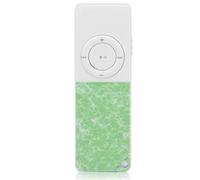 Culnflun MP3 Player, Classic Slim HiFi Lossless Sound Music Player Supports Up to ABS 64GB Music Speaker Multifunction Portable MP3 for Gym Fitness Outdoor (Green)
