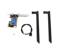 Culnflun PCIe WiFi Card for PC with BT 4.0, 2.4G 5G Dual Band Desktop Wireless Network Adapter Band 1200Mbps for for Gaming, Browsing, Streaming