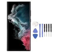 Culnflun Phone LCD Display Touch Screen Digitizer Assembly Replacement Kit for Galaxys S22 Ultra 5G SM S908B EU International Version 6.8 Inch Dynamic 2X Display 3088x1440px (Petirrojo)