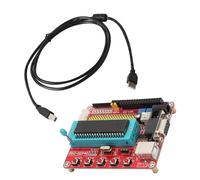 Culnflun PIC16F877A Microcontroller Development Board with RS232 Interface for Electronics Learning and DIY Projects, PIC Development Kit with 4M Crystal Oscillator, 4 Key Independ
