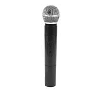 Culnflun Plastic Prop Microphone for Karaoke, Kids Dance Shows Practice Mic Mesh Head Realistic Fake Microphone Props Stage Performances Speeches Photography Parties