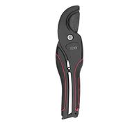 Culnflun Ratchet Action Pipe Cutter Self Locking Adjustable Tool 0-42 with Replaceable Blade for PVC CPVC PEX Rubber Hose Plastic Tubing Plumbing DIY Project (0-32)