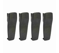 Culnflun Replacement Radio Belt Clip, Compatible Heavy Duty Secure Clip for GP3188 GP3688 CP040 CP150 CP200D EP450 PR400 PTX600 Sturdy Plastic 4Pcs Black