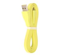 Culnflun Replacement USB Charging Cable Durable Cord Replacement, Logi UE for UE Boom for Megaboom for Mega Boom 3.9ft (Fluorescent Yellow)