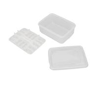 Culnflun Reptile Egg Incubator, 16 Grids Transparent Plastic Reptile Hatching Box, Breeding Hatchery for Snakes Turtles Lizards Bearded Dragon Safe Durable Easy to Clean
