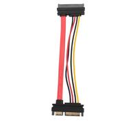 Culnflun SATA22P M/SAS29P F Male to Female Extension Cable, SFF-8482 0.15m, ATA7 15-Pin HDD Data Power Extension Cable, for Motherboards with SAS Chips