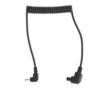 Culnflun Shutter Release Cable, 2.5mm to C3 Remote Control Connection Cord Compatible with 6D 5D3 7D 1DX, Spiral Coiled Camera Trigger Cable