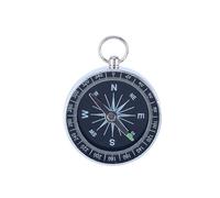 Culnflun Silver Portable Pocket Compass, Portable Survival Sports Navigation Compass Lightweight Upgraded Portable Mini Compass for Outdoor Camping Hiking Sports Navigation