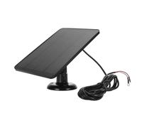 Culnflun Solar Panel Video Camera Charger, 10 Watt 360 Degrees Adjustable Solar Panel Video Door Phone for Google Nest/Eufy Doorbell 2K Camera, Ring Video Doorbell 2/3/3 +/4 Plus(CSP4W-O-B)