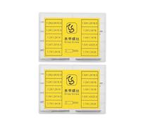 Culnflun Strap Screw Watch Band Link Pins Set, Professional Stainless Steel Watchmaker Repair Tool Accessories with Storage Box Multi Sizes for Watch Enthusiasts and Repairers