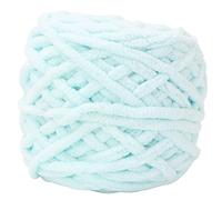 Culnflun Thick Quick Yarn Coarse Wool Woven Thread Blanket Yarn Big Ball Polyester Wool Yarn for Weaving Scarves Shawls Sweaters Hats Shoes Seat Cushions (06 Aqua Blue)