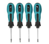 Culnflun Triangle Screwdriver Set, 4Pcs Precision Screwdriver, Magnetic Multifunctional Chrome Vanadium Steel Hand Tool with Anti Slip PP Handle