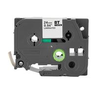 Culnflun TZe-651 24mm Label Tape Replacement Black on Yellow Laminated Tape for Brother Label Makers 8m Cable & Office Labeling