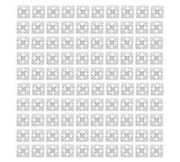 Culnflun UHF RFID Tag Labels 860-960MHz, EPC Gen2 ISO 18000-6C Adhesive RFID UHF Labels for Inventory Asset Tracking Warehouse Use (100 Pack)