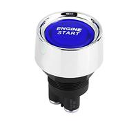 Culnflun Universal 12V-24V 50A Momentary Start Switch, Push Start Ignition Switch, LED Car Vehicle Engine Start Switch Stop Button Ignition Starter for Car Truck Boat RV ATV (Blue)