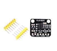 Culnflun VL6180X Time of Flight Ranging Sensor Optical Distance Module Gesture Recognition for Arduino Robotics Project Proximity Sensing 5-100 mm Range