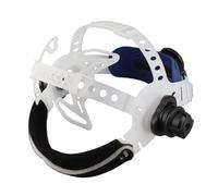Culnflun Welder Mask Headband,28 x 20 x 12cm Adjustable Comfortable Replacement Headgear, for Solar Auto Darkening Welding Helmets Durable ABS Plastic (White)