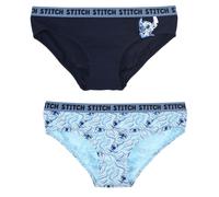 Culotte Stitch Disney Set of 2 Women's Panties Underwear for Adult Cotton (IT, Text, XL, Regular, Standard, Multi-Colour)