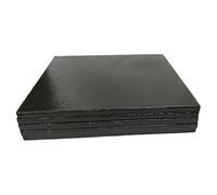 Culpitt 10'' (254mm) Cake Board Square Black - single