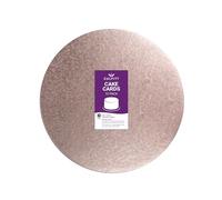 Culpitt 10" Round Cake Boards | Rose Gold | 2.7mm Cards For Celebration Desserts, Birthday Treats, Tiered Sponge, Cupcakes, and More! 10 inch, Pack Of 10