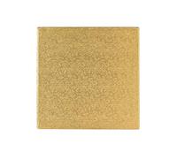 Culpitt 16" (406mm) Cake Board Square Gold Fern - single